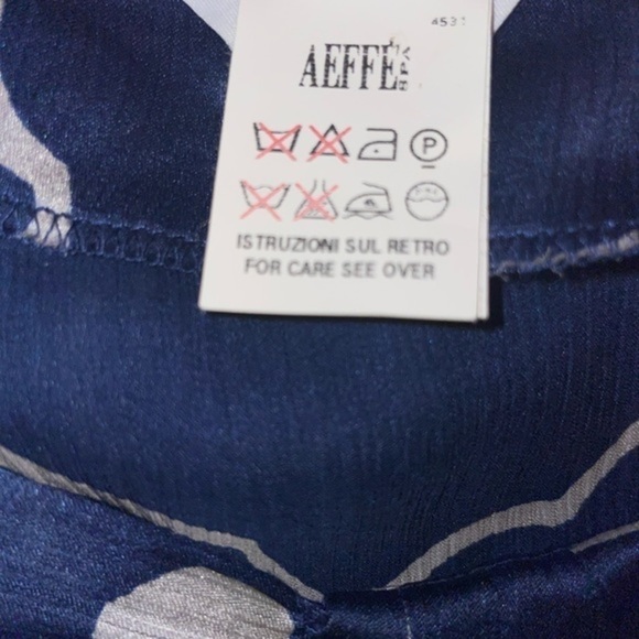 Moschino Gorgeous 100 % Silk Floral Print Dress Size 8 - Picture 10 of 15